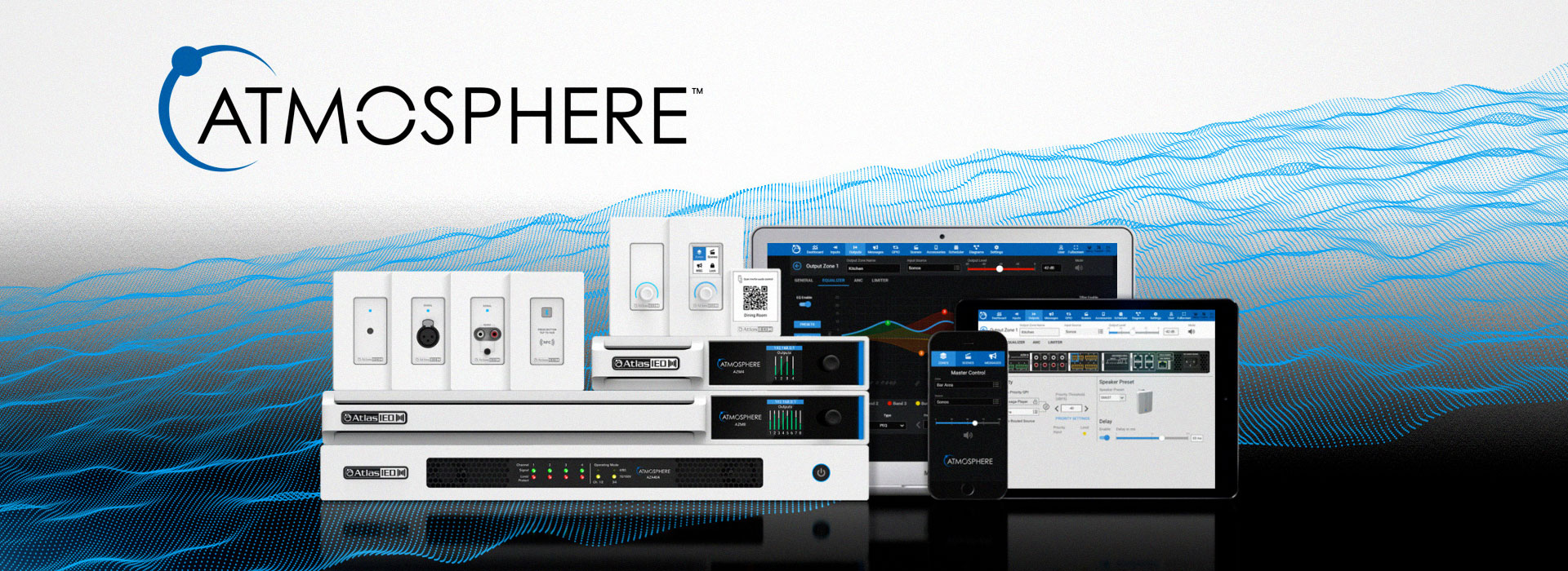 AtlasIED Atmosphere audio processing and control system